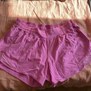 Lululemon Hotty Hot High Rose Lined Short